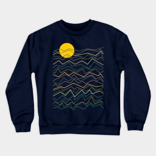 Sunset Sea Crewneck Sweatshirt